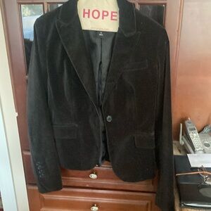 Black Velvet Women's Blazer